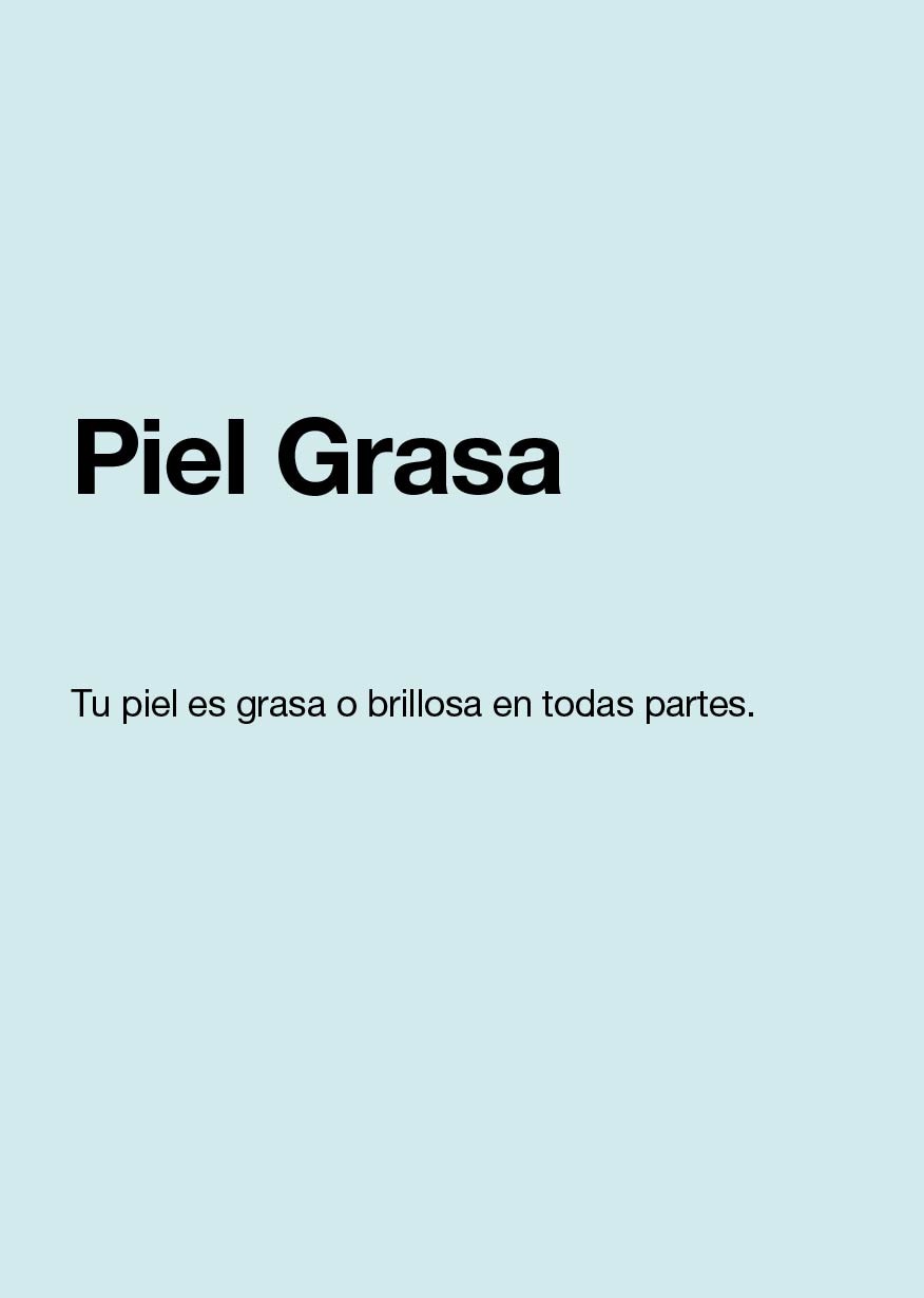 piel grasa