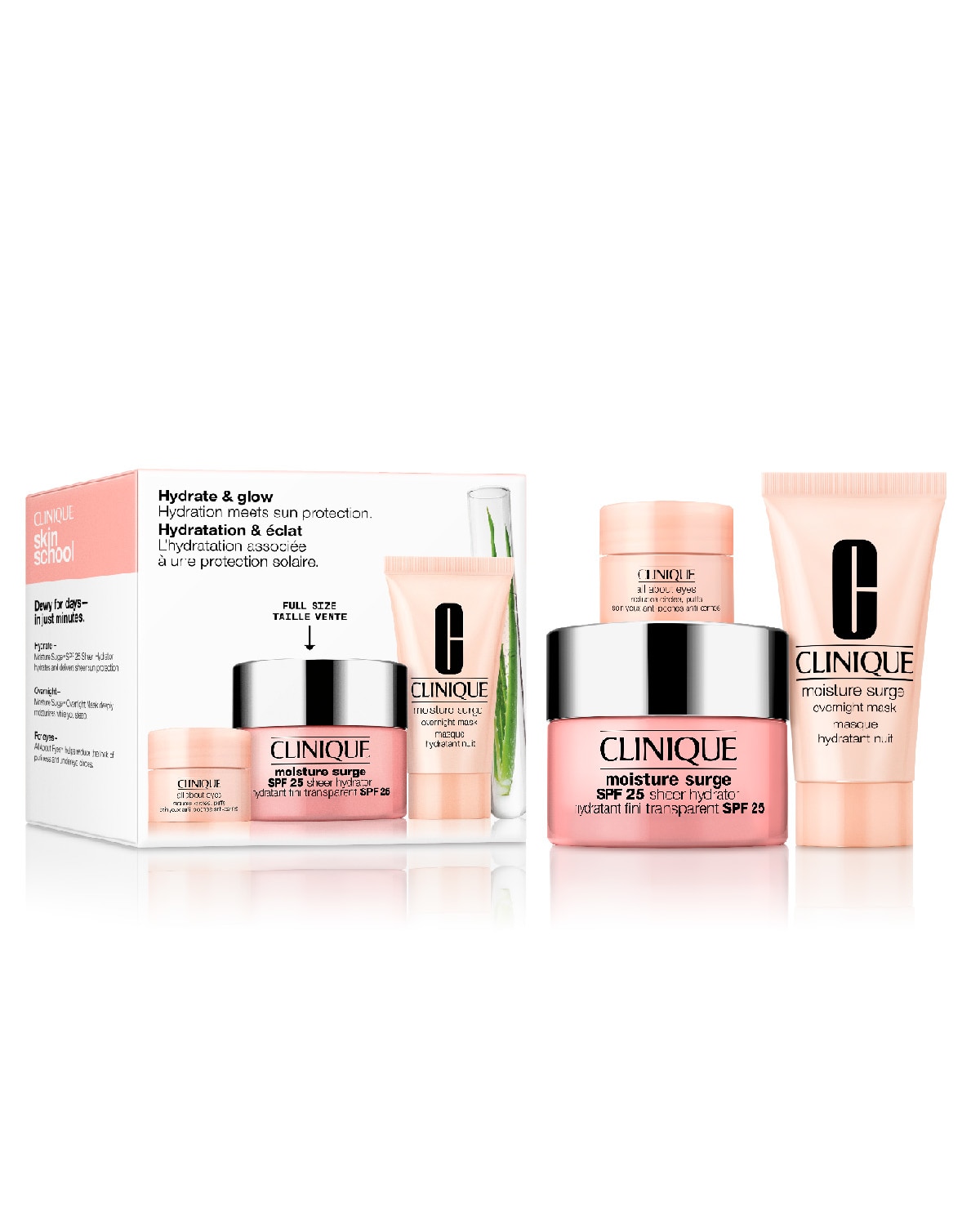 Set Hidratación Moisture Surge SPF 25